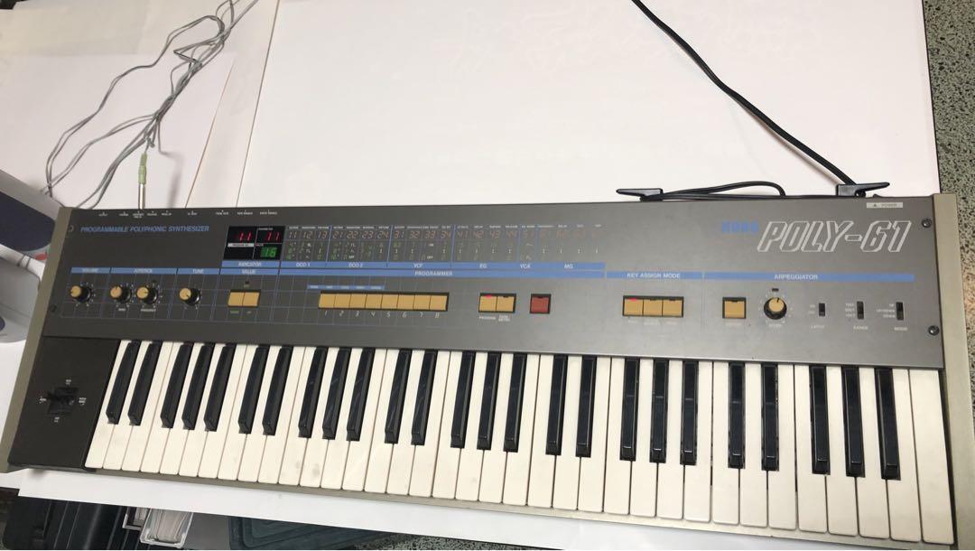 専用 ジャンク KORG POLY 61 シンセサイザー 楽器 鍵盤