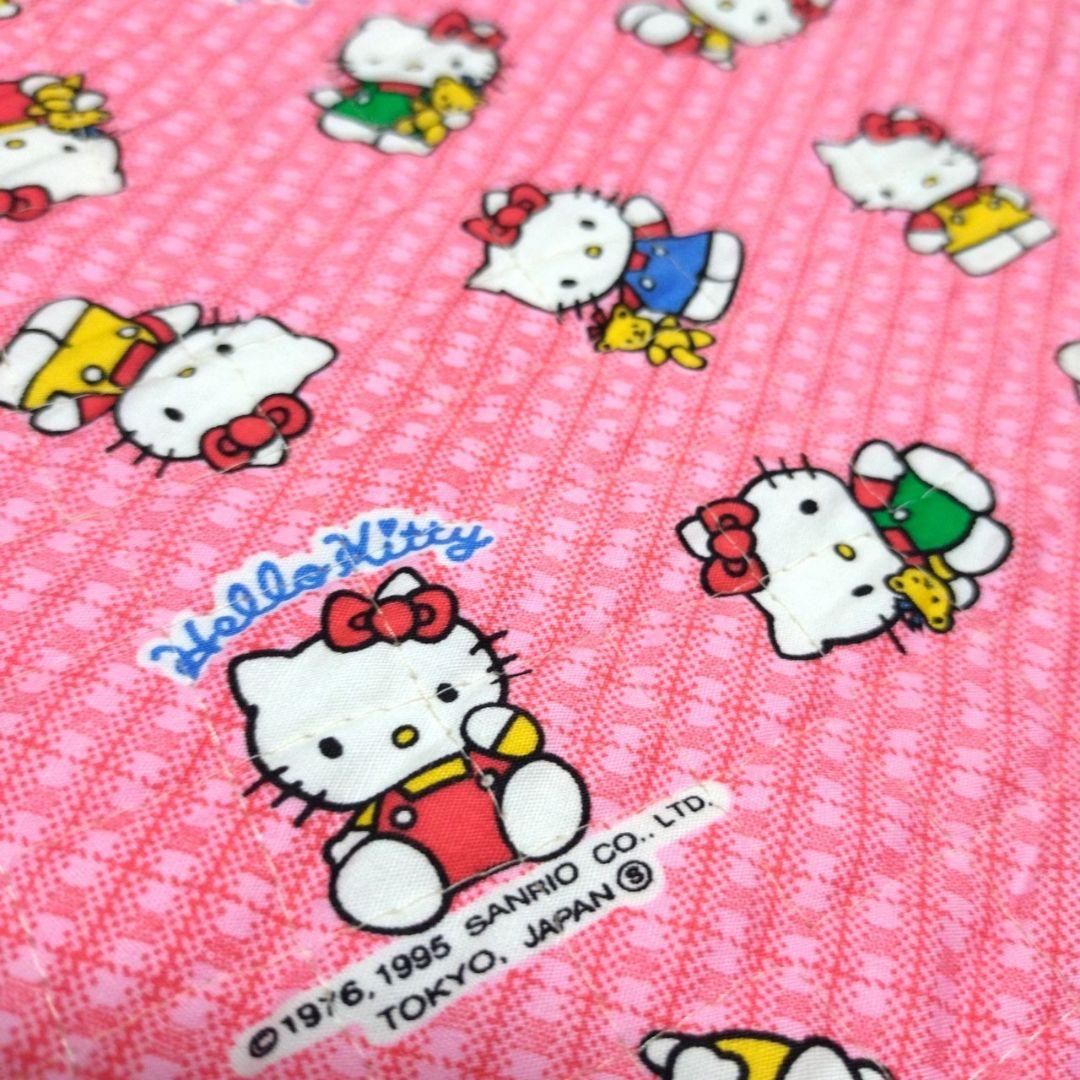 サンリオ キティ キルティング ピンク 1995年製 希少（粧美堂