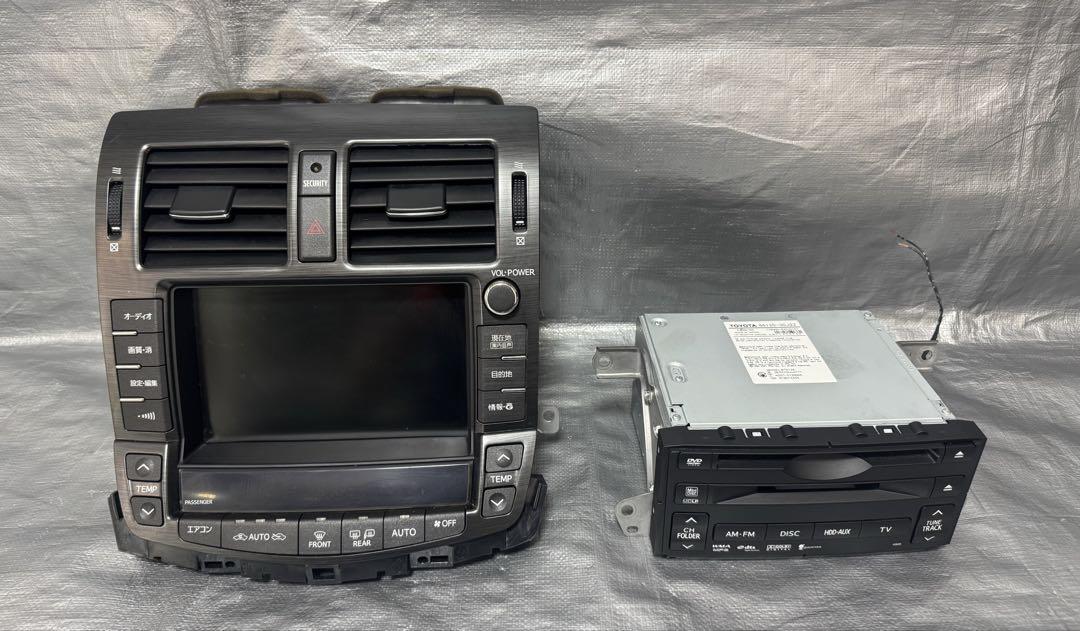 トヨタ クラウンハイブリッド GWS204 HDD ナビ マルチモニター (18 トヨタ クラウン ハイブリッド GWS204 HDDナビ マルチモニター