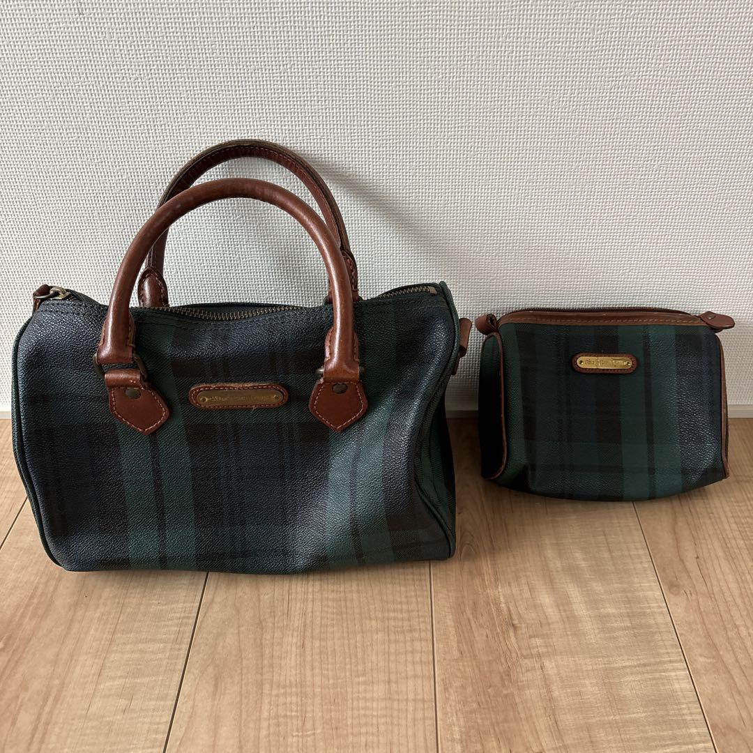 POLO RALPHLAUREN ポロラルフローレン ミニボストンバッグ 中古・古着通販】POLO RALPH LAUREN (ポロ・ラルフローレン