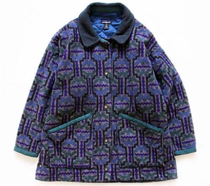 90s【USA製】patagonia パタゴニア キルティングフリース