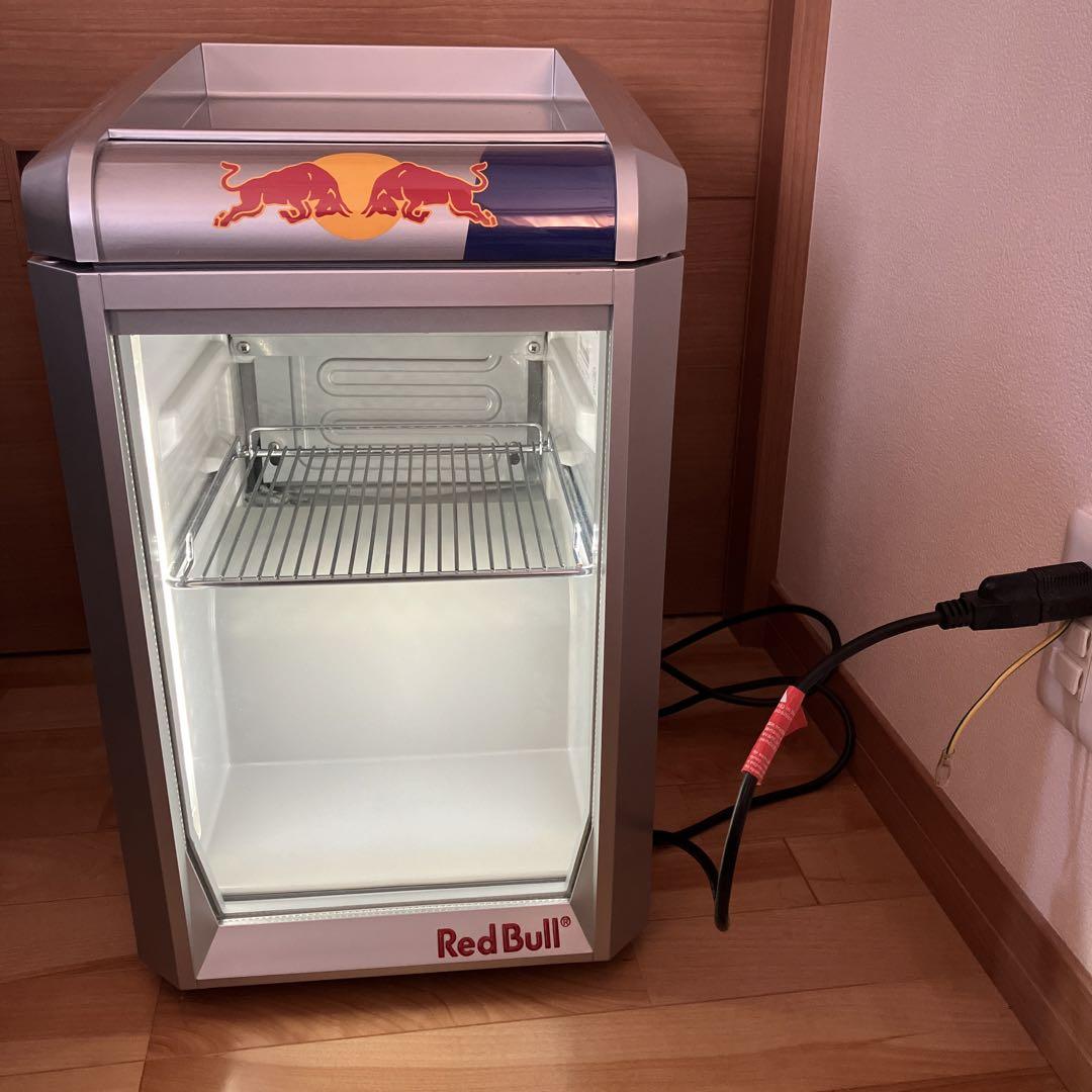 REDBULL レッドブルミニ冷蔵庫- 新品同様 新品未使用 レッドブル 小型冷蔵庫 冷蔵庫 Red Bull RedBull red