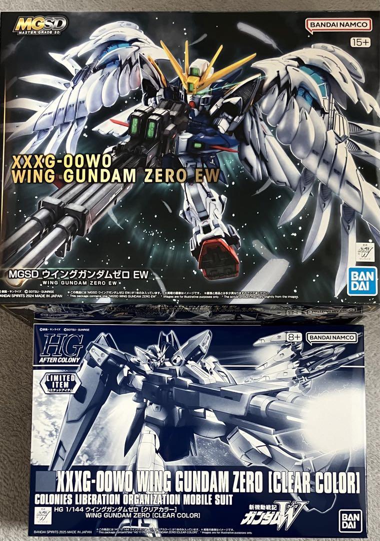 MGSD ウイングガンダムゼロ EW ウイングガンダムゼロ ソリッドクリア MGSD ウイングガンダムゼロ EW | 新機動戦記ガンダムW
