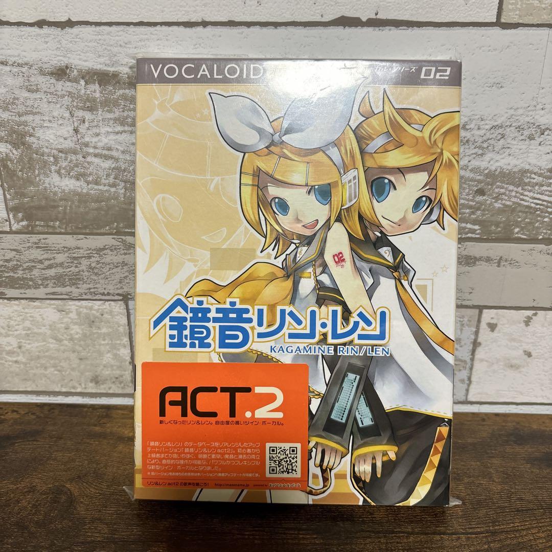 VOCALOID2 鏡音リン・レンACT 2 V3インポートコード付（CRYPTON