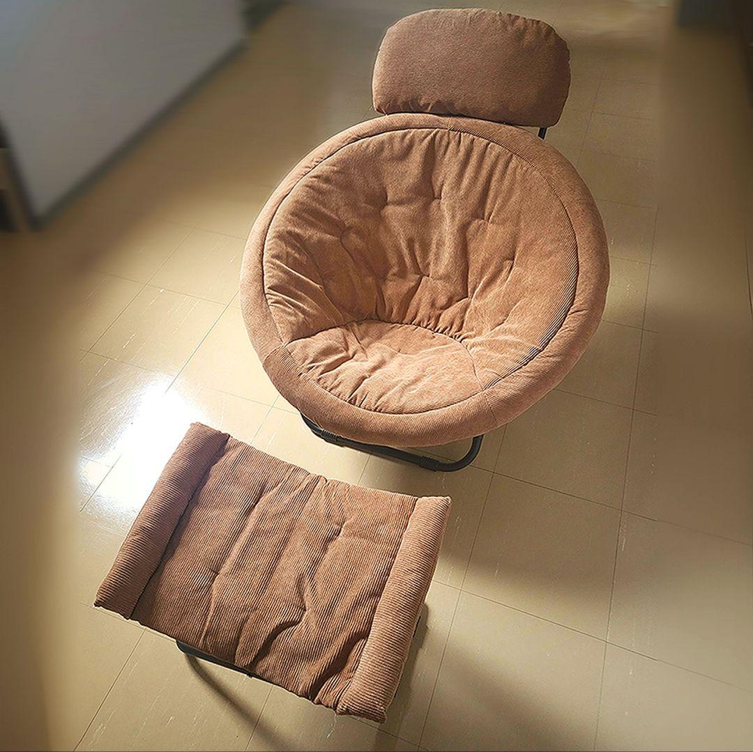 Hinata Life】 2way フォールディングチェア ブラウン