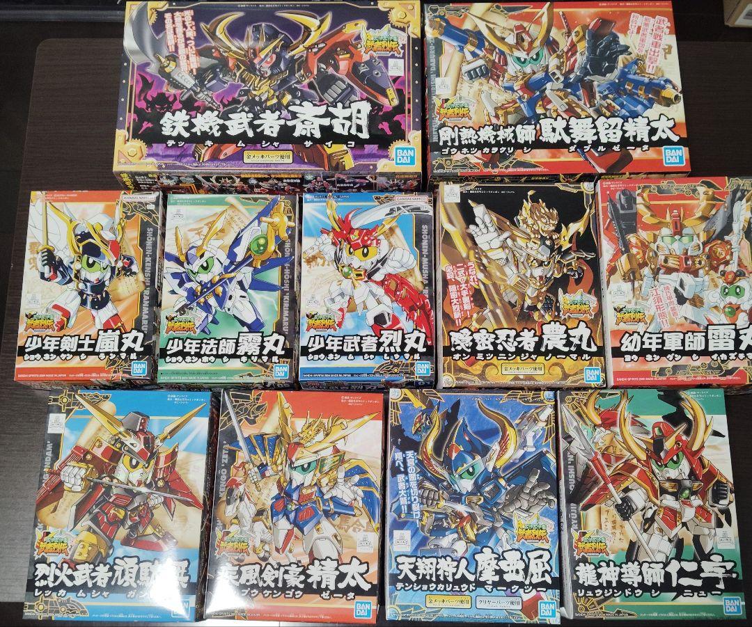 ガンダム BB戦士11体セット ぶかぶかへん SDガンダム BB戦士 武者烈伝 ぶかぶかへん 武化舞可編 11体