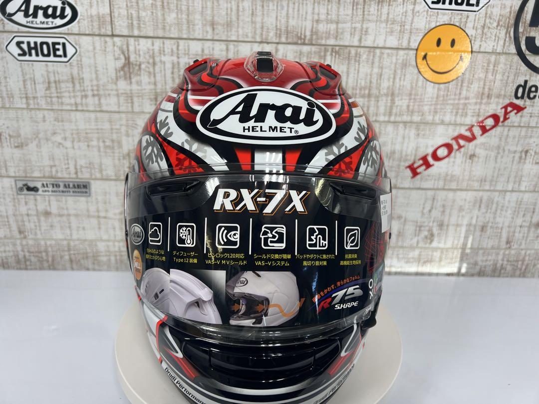 Arai Arai RX-7X ハガ L サイズ 新品未使用 HAGA 芳賀紀行（Arai
