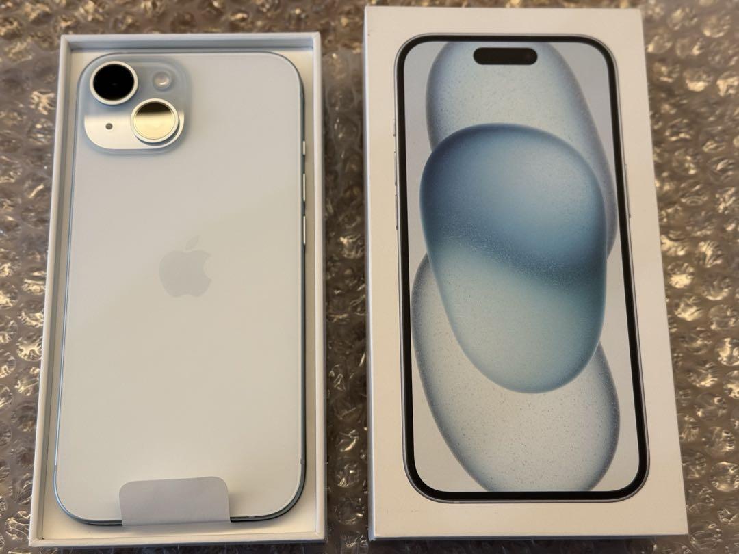 iPhone 15 256 ブルー BL 新品未使用（未使用 iPhone 15 Pro