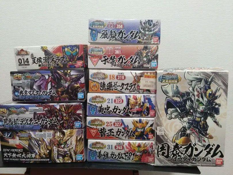 ＳＤガンダム ＢＢ戦士 機動戦士ガンダム　三国伝シリーズ １１体セット　未開封品 BB戦士 機動戦士ガンダム 三国伝シリーズ 11体セット 未開封