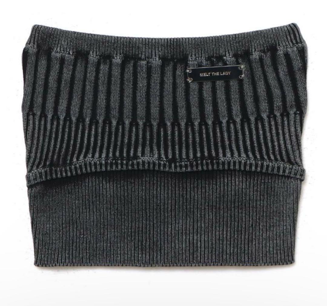 トップス melt the lady rib tube tops black ML-6658-RIB-BLK-01_1600x.jpg?v