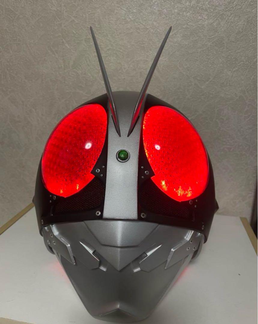 仮面ライダー 第2号 マスク アトラク コスプレ 1/1 マスク（即