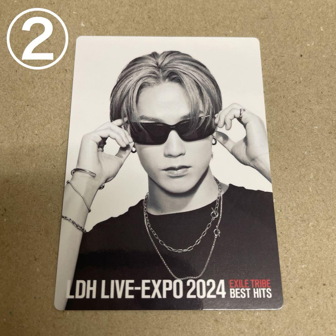 藤原樹② LDH LIVE-EXPO 2024 フォトカード（EXILE TRIBE