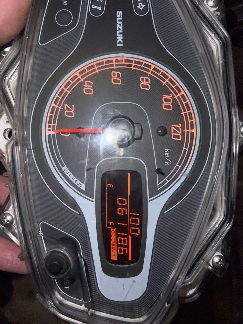 アドレス v125s メーターの液晶焼け修理（アドレスV125S