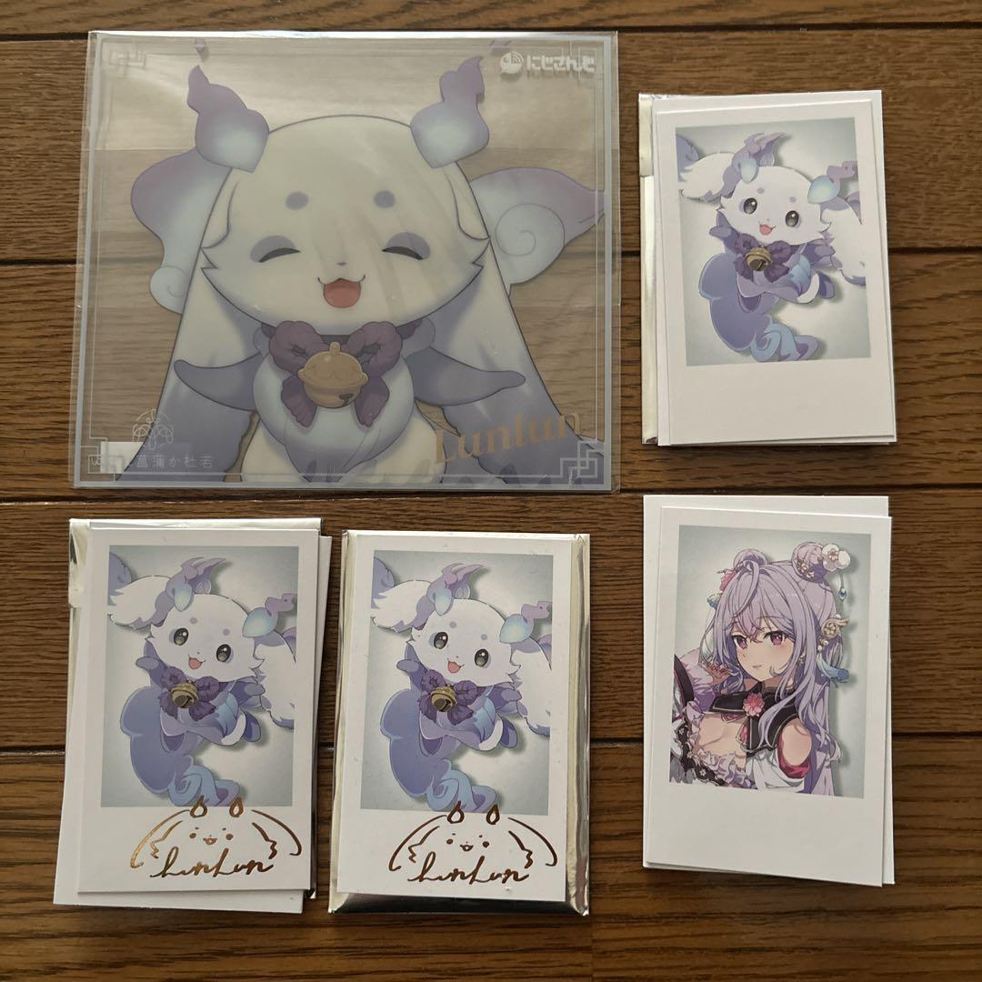 にじさんじ ルンルン 色紙 チェキ （アクリルスタンド チェキ風