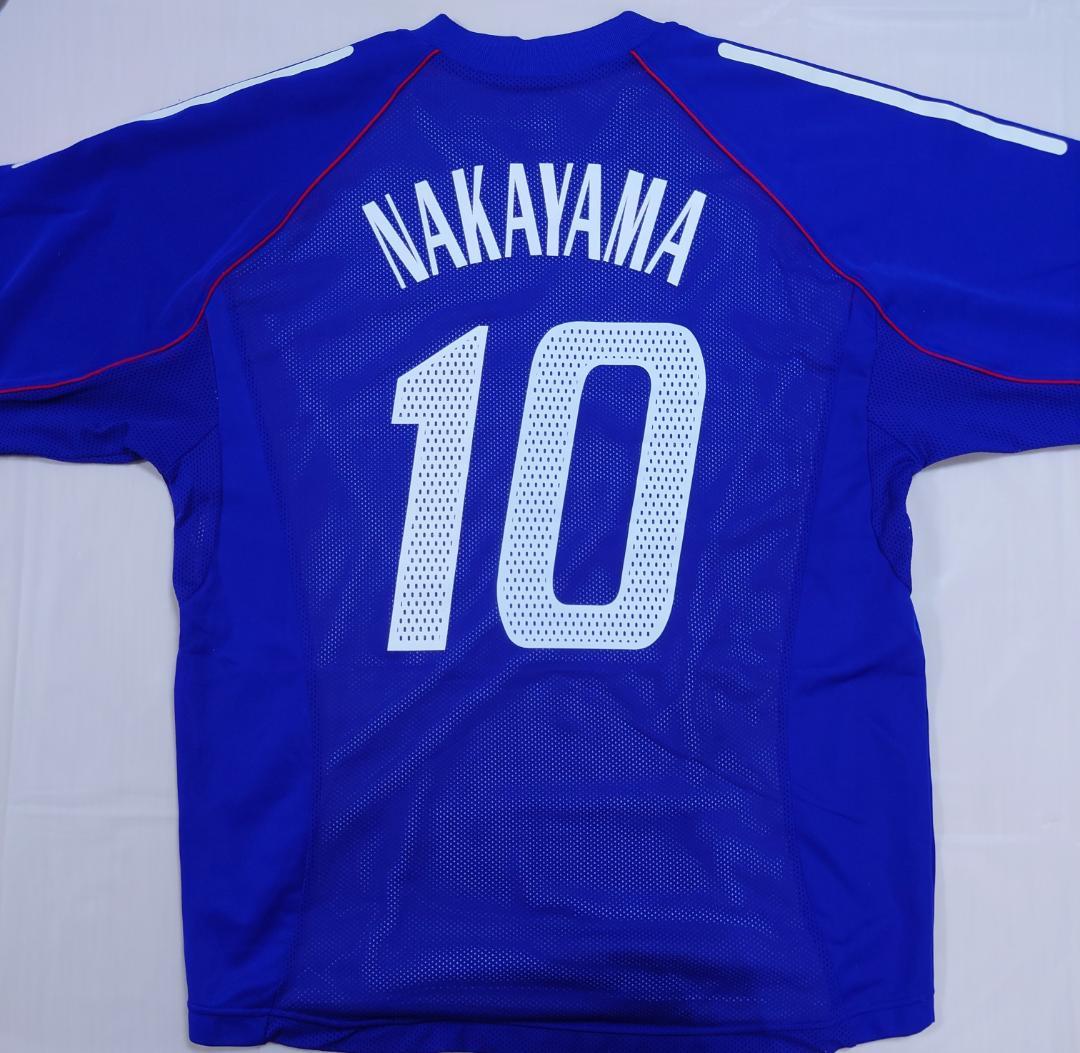 中山 雅史 2002 ワールドカップ 日本代表 ユニフォーム（adidas