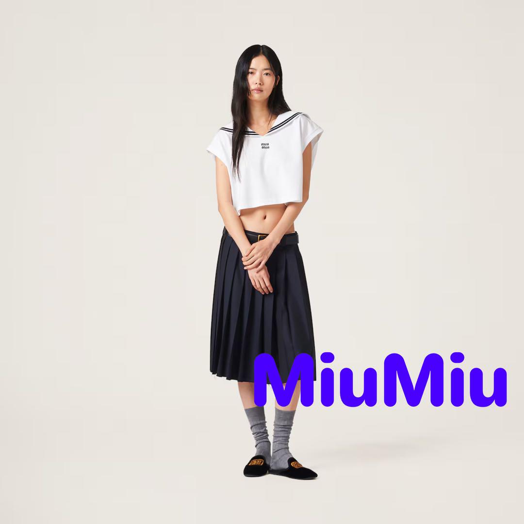 ✳️人気新作 新品 Miu Miuミュウミュウ トップス（MIU MIU