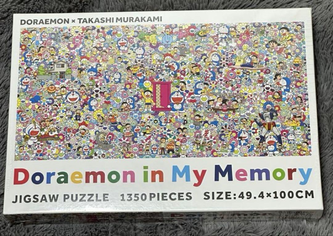 新品 村上隆 ドラえもん パズル 記憶の中のドラえもん zingaro