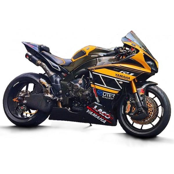 LACOMOTO YZF-R1 09-14 ベリーパン アンダーカウル（Carbony