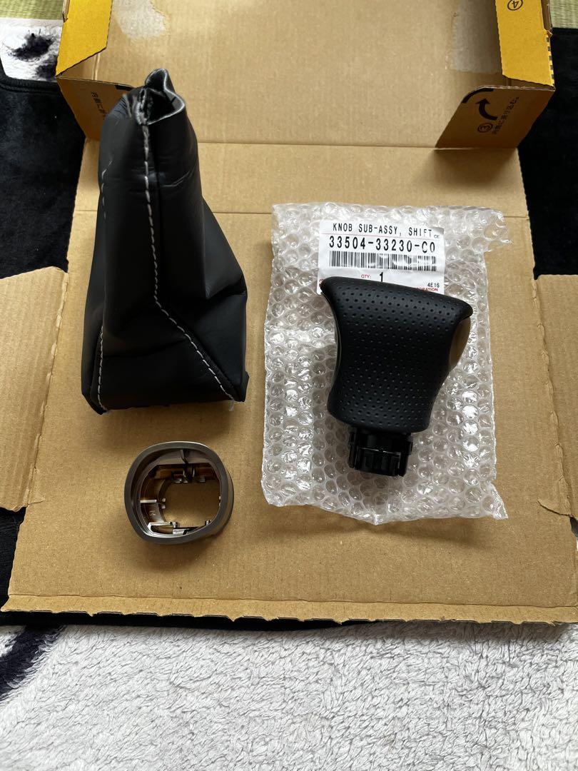 レクサスES Fスポーツ シフトノブ ほぼ未使用品 レクサス純正パーツ シフトノブ 品番:33504-30570-C0 : BOOM