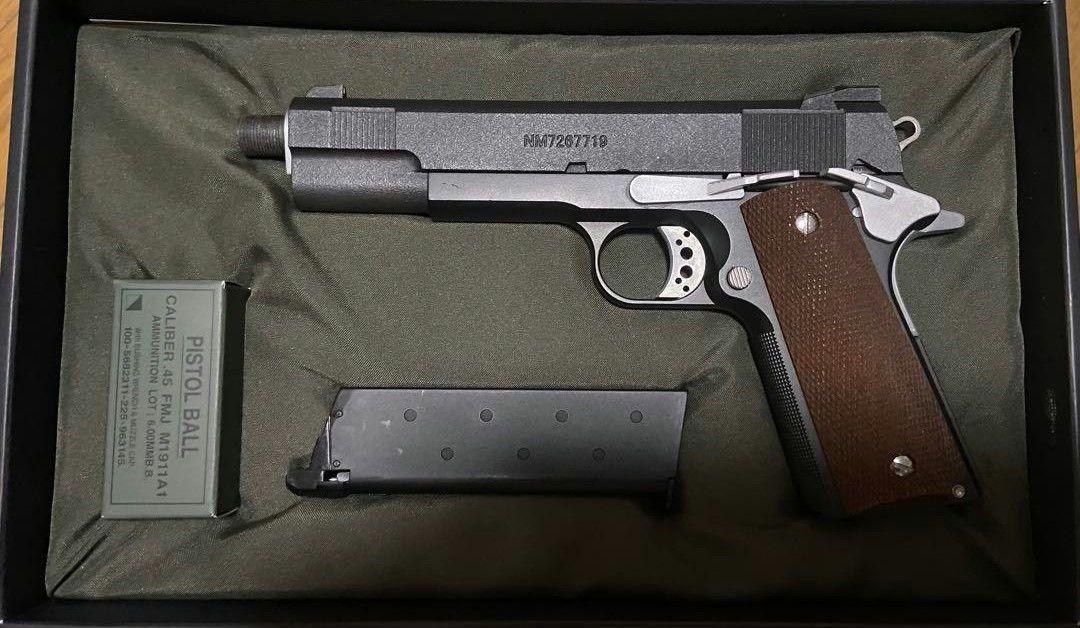 M1911A1 コルトガバメント スネークマッチカスタム 東京マルイver. 1 WA製1911スネークマッチをレビュー！伝説の傭兵が絶賛した