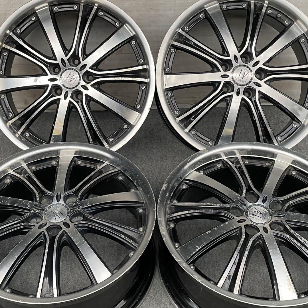 ANHELO アネーロ 19インチ×7.5J+48 PCD114.3/5（傷や汚れあり