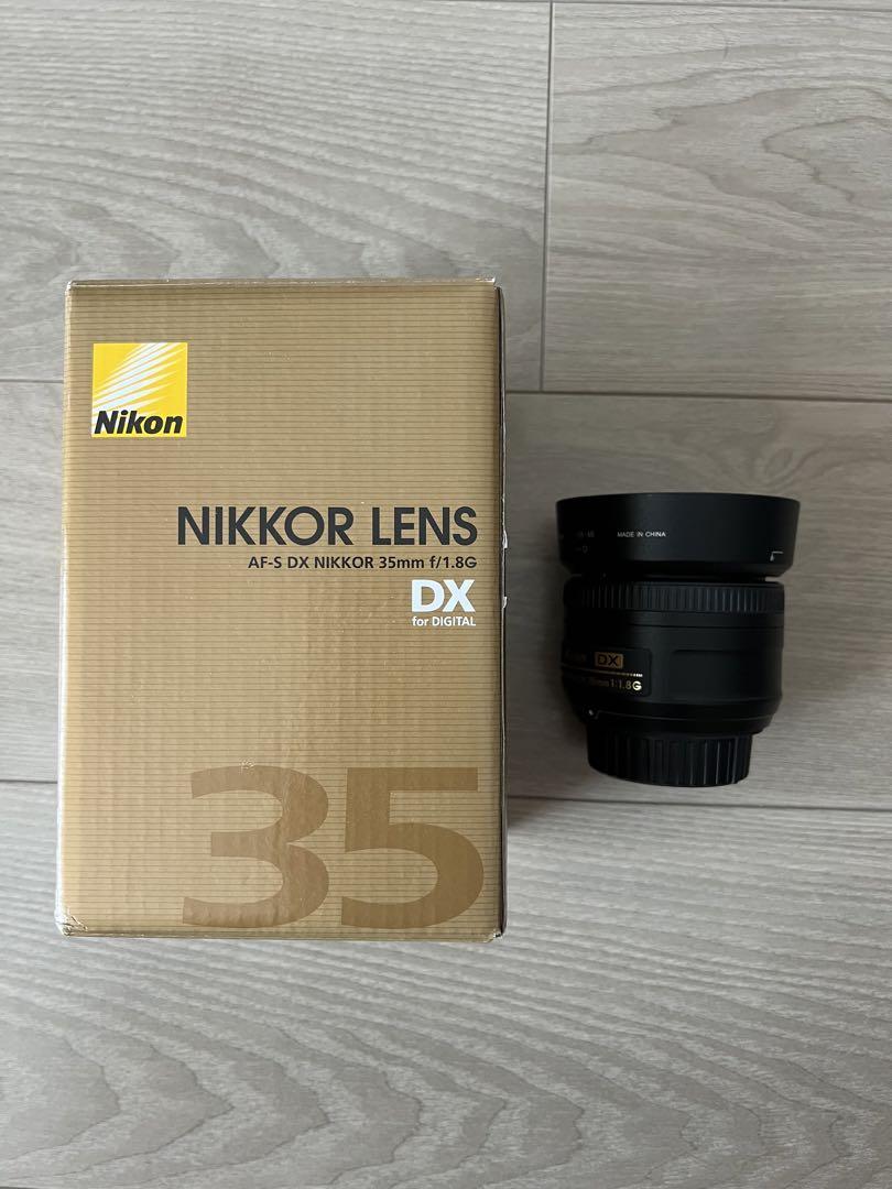 ほぼ新品 NIKON AF-S DX NIKKOR 35mm F1.8G（Nikon AF-S DX