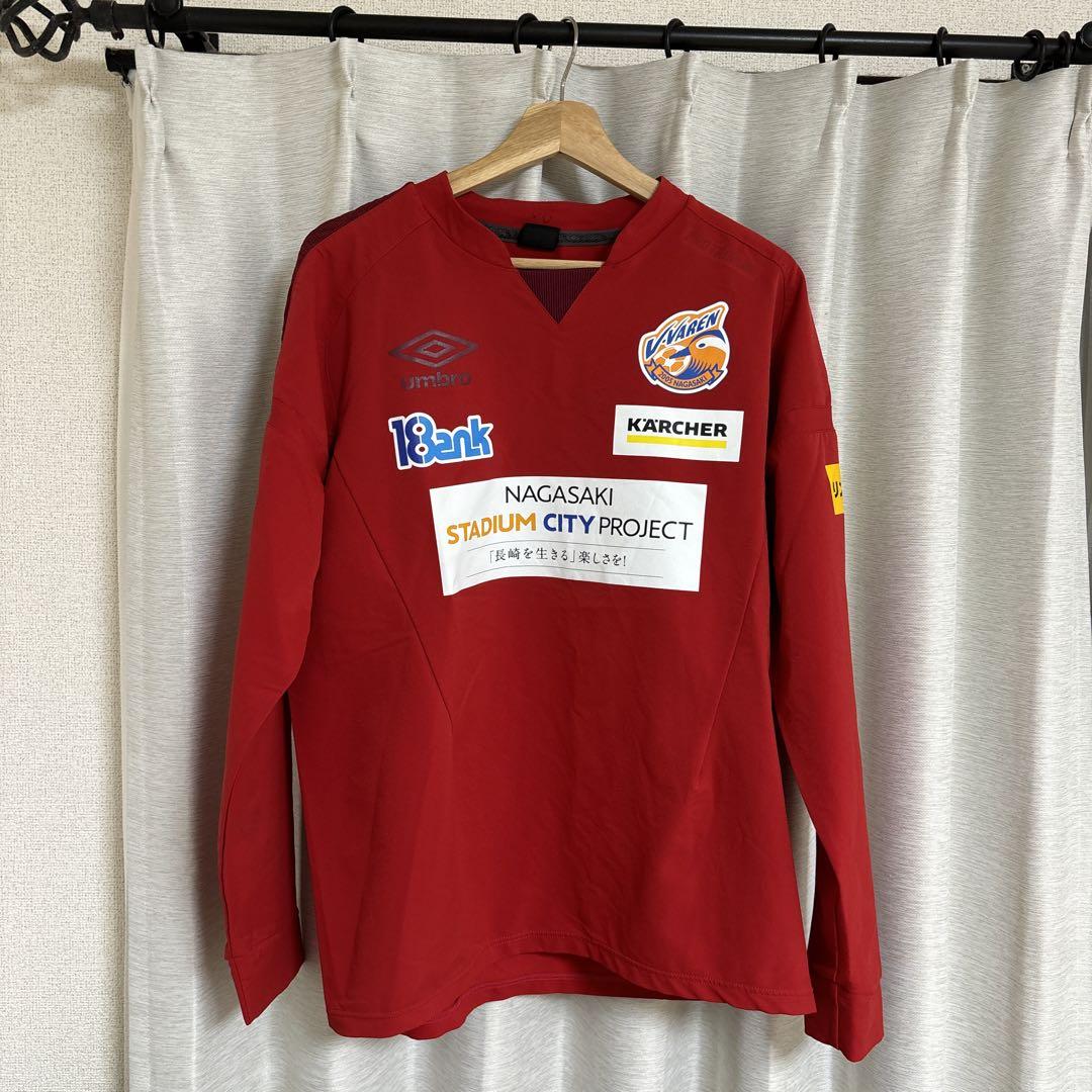 Vファーレン長崎 ウインドブレーカー① ウィンドブレーカージャケット（青）