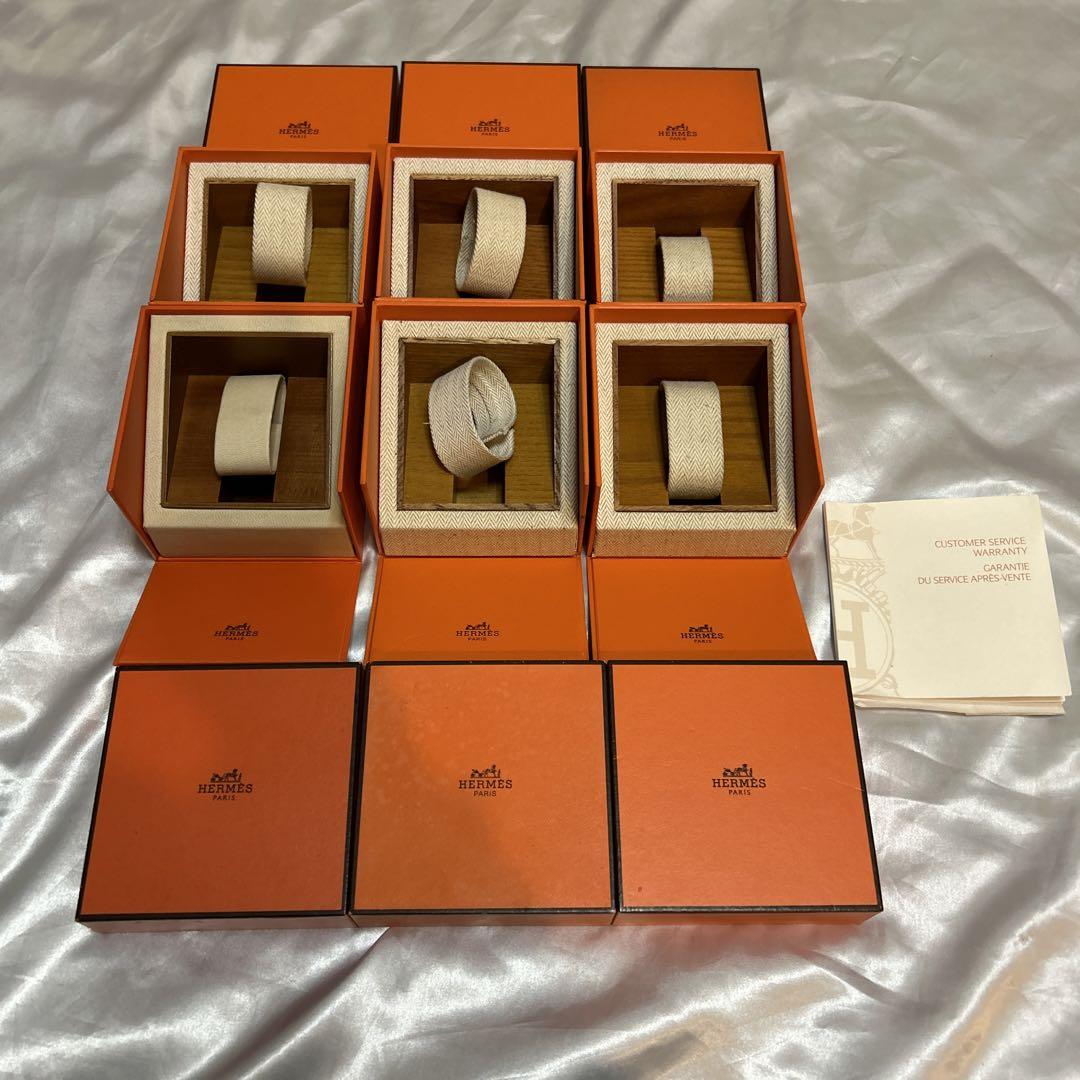 12箱‼️ HERMES エルメス　腕時計　空箱　木箱 6箱‼️ HERMES エルメス 腕時計 空箱 木箱（エルメス HERMES