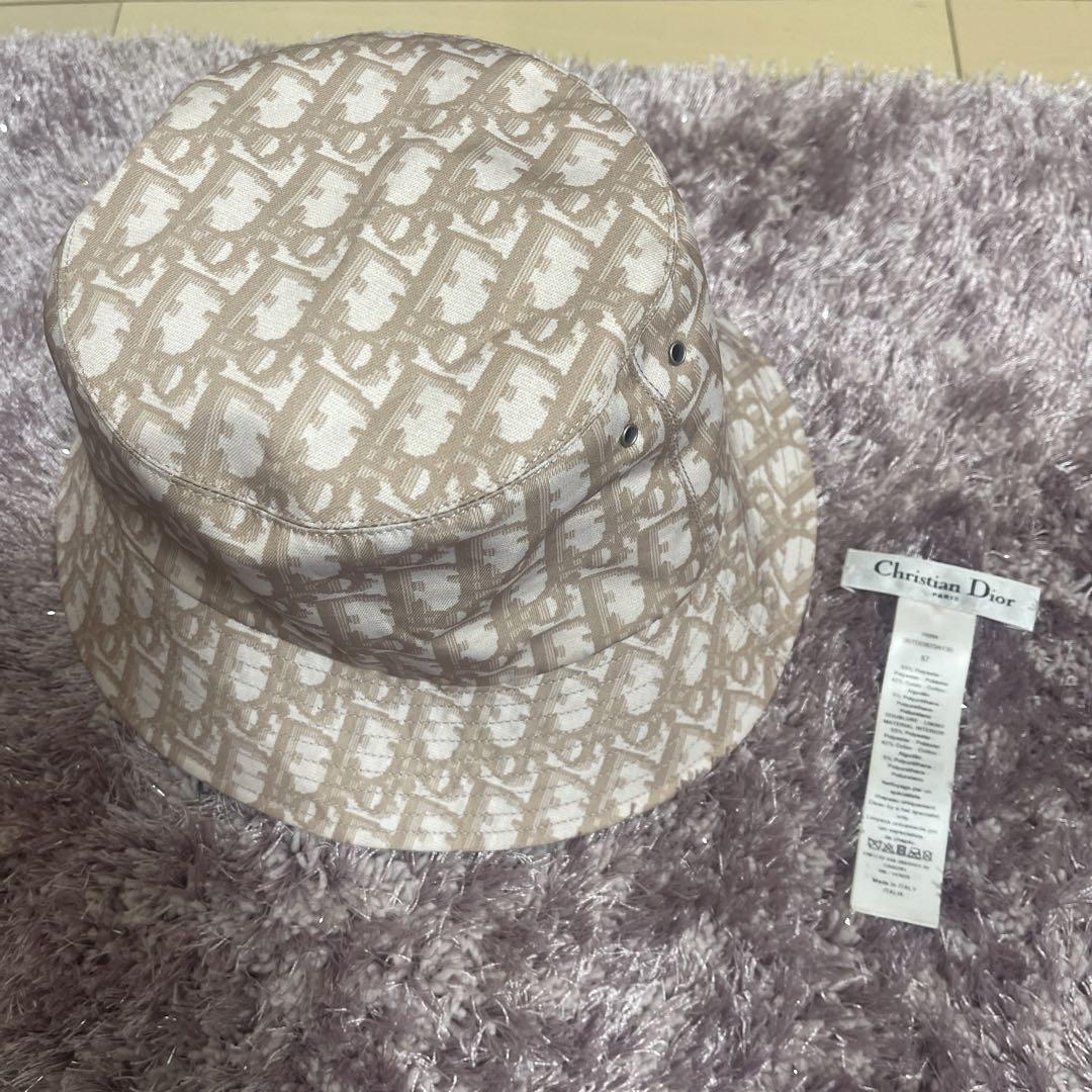 Christian Dior バケットハット Christian Dior - 極美品 Christian Dior バケットハット