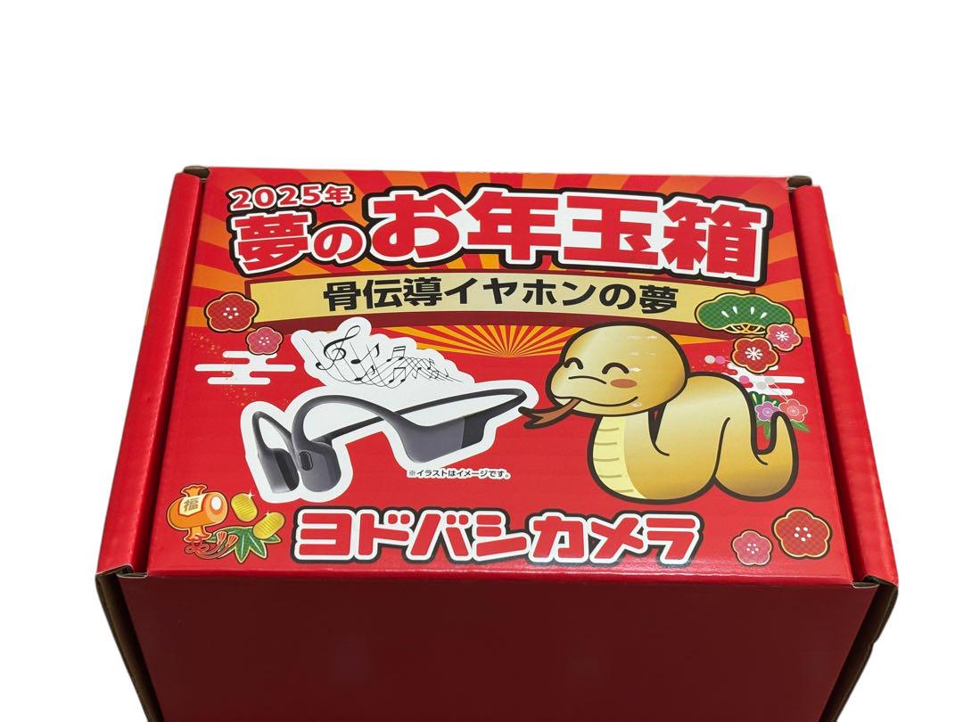 ヨドバシカメラ 夢のお年玉箱2025 骨伝導イヤホンの夢 福袋