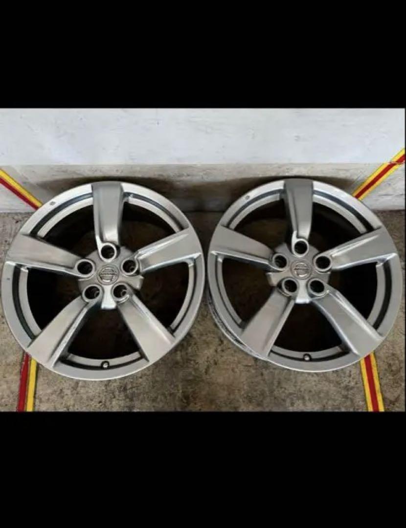 着払いのz34純正ホイール 10j×4本 Yahoo!オークション - フェアレディZ34純正ホイール19インチ 10j