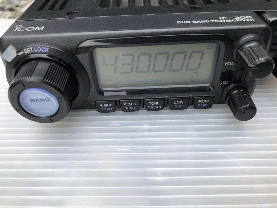 IC-208D ICOM アマチュア無線アイコム 廃盤レアモデル 50w機（V