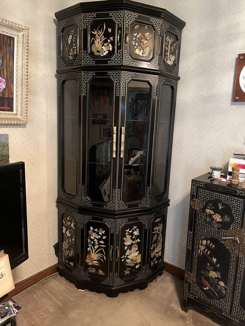 螺鈿家具　飾り棚　高級家具　アンティーク家具　中国家具　韓国家具　コーナー家具 螺鈿家具 飾り棚 高級家具 アンティーク家具 中国家具 韓国家具