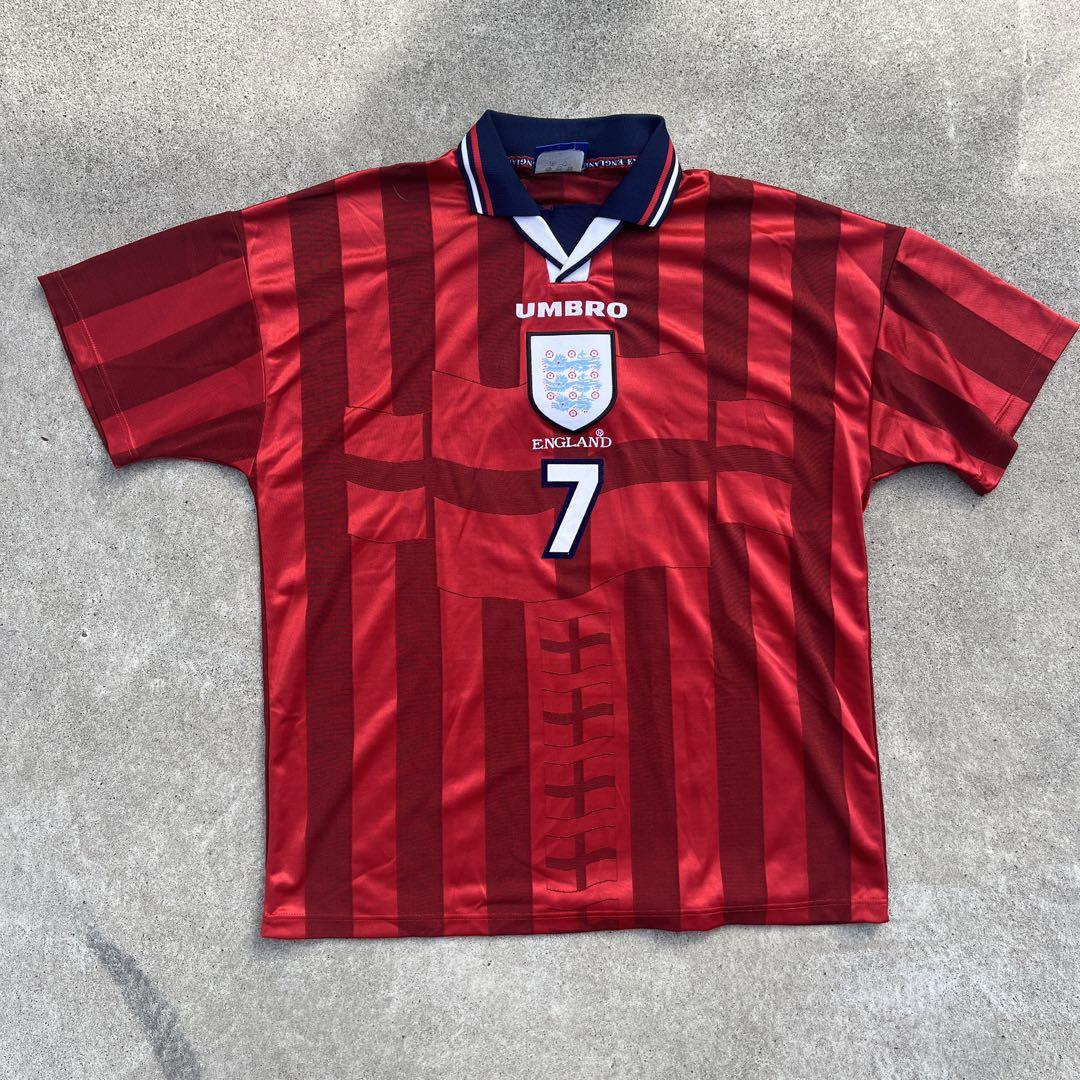 イングランド代表 サッカーユニフォーム アンブロ ヴィンテージ