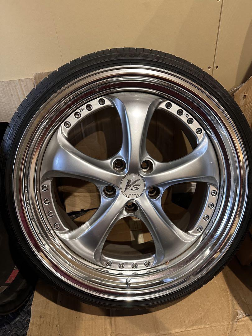 vs-kf 19インチ（専用WORK VS-KF 19インチ 9.5J 32 8.5J 45