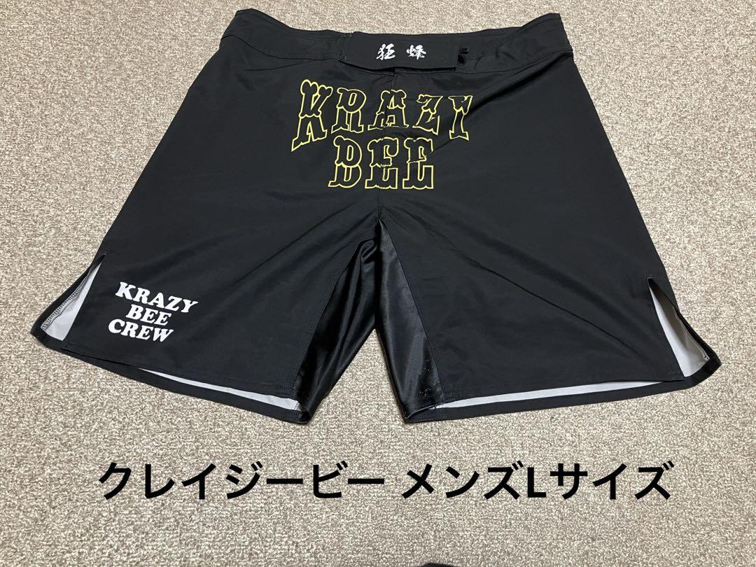 即完レア物/山本KID徳郁/KRAZY BEE/ファイトパンツ 入手困難】山本“KID”徳郁 ファイトパンツ クレイジービー 【試着