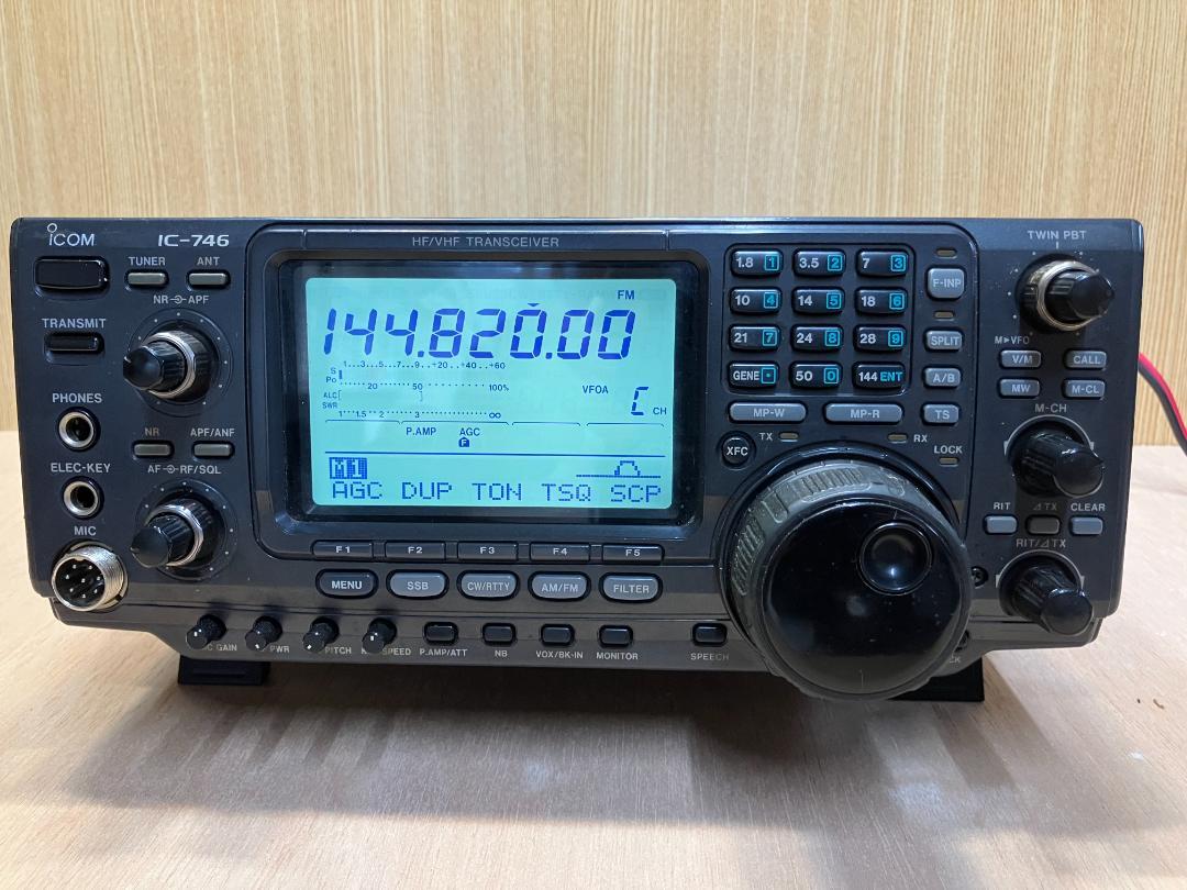 アマチュア無線機 ICOM IC-746 トランシーバー ジャンク品