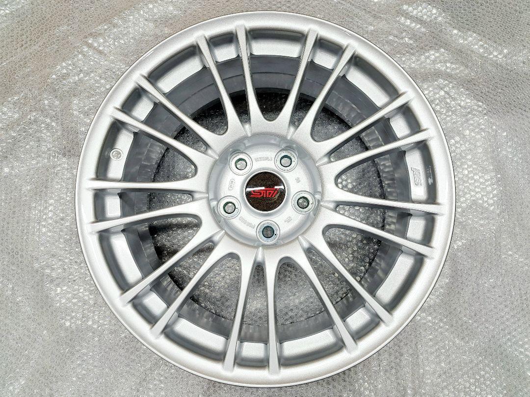 新品】スバル WRX STI 純正 BBS ホイール 鍛造 8.5J（WRX STI 18