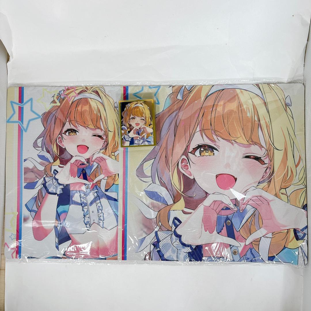 学園アイドルマスター 藤田ことね スリーブ プレイマット セット【shir】 学園アイドルマスター 藤田ことね スリーブ プレイマット セット