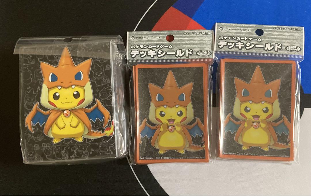 メガトウキョーのピカチュウ　スリーブ　デッキケース　ポケモンカード メガトウキョーのピカチュウ デッキケース スリーブ ポケモン