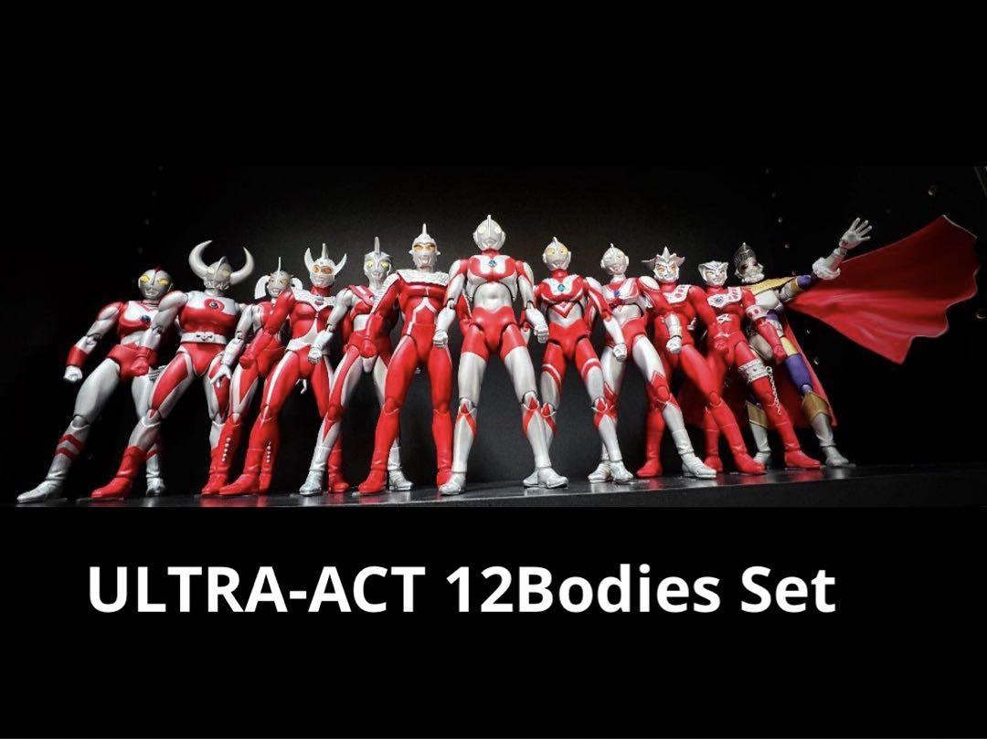 ULTRA-ACT ウルトラアクト 昭和 ウルトラマン 12体セット（当時
