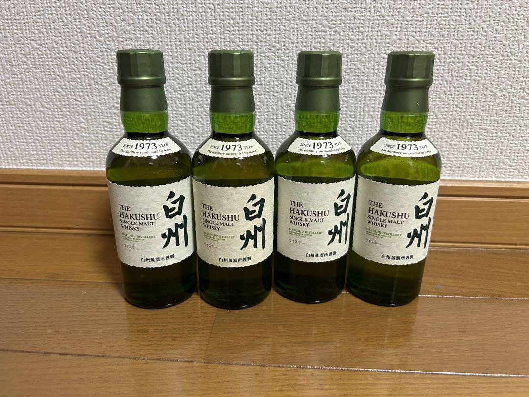 白州ミニボトル180ミリ3本 白州NV】ミニボトル 180ml 3本の買取実績 | 買取専門店さすがや