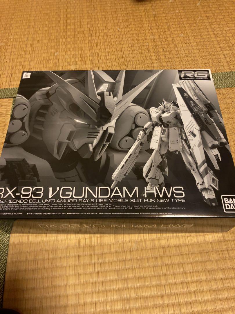 RG νガンダム　未組み立て 新品/未組立/2点セット】RG ニューガンダムνガンダム＋RG