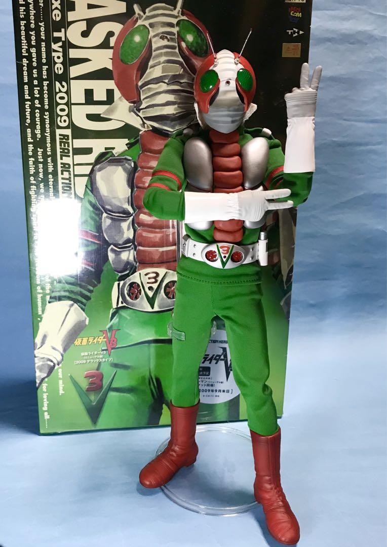 メディコムトイ　仮面ライダー V3 RAH デラックス　2009 開封品 Amazon.co.jp: メディコム・トイ RAH リアルアクション