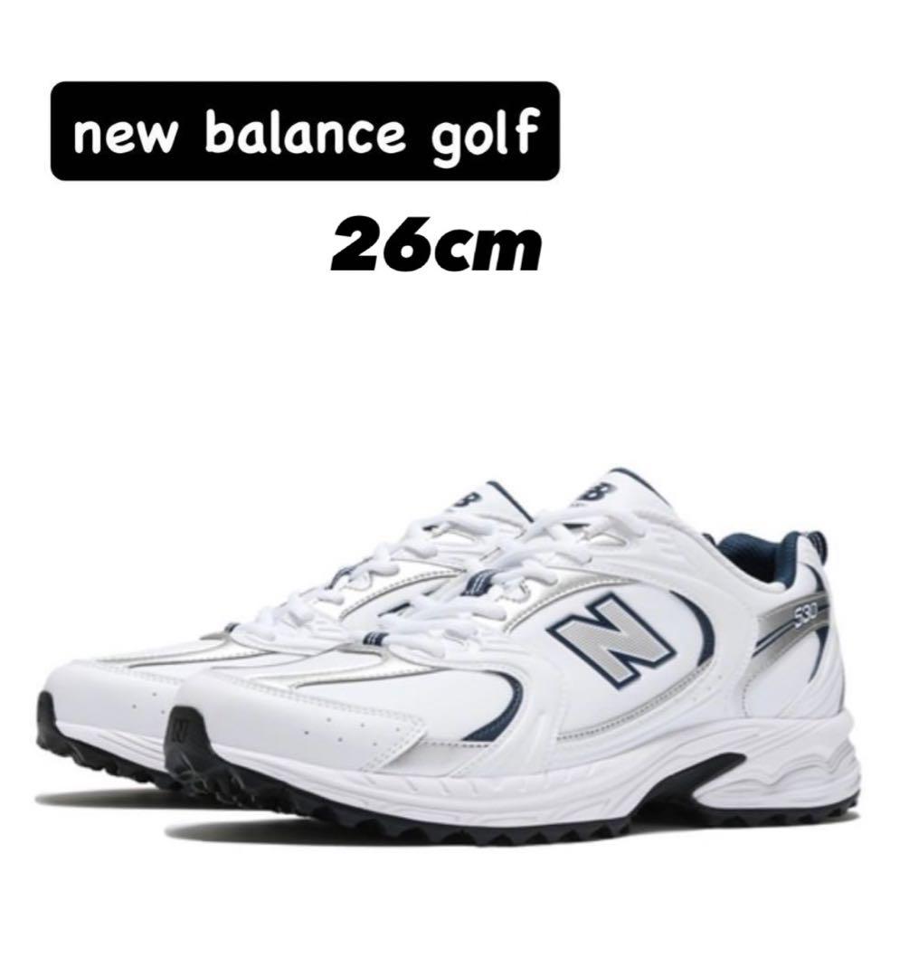 New Balance ゴルフシューズ ホワイト/ネイビー 楽天市場】ニューバランス ゴルフ シューズ UGBS574J スパイク