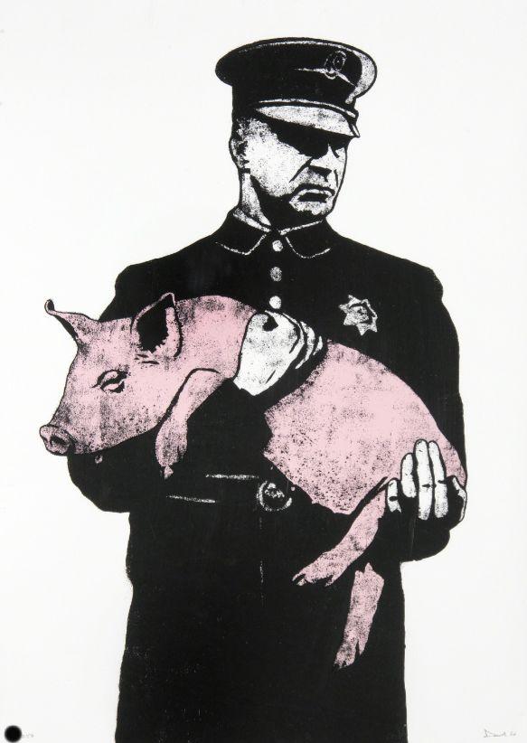 DOLK（ドルク）版画　Pig DOLK（ドルク）版画 Pig （DOLKのPUNKをご購入いただけます。 ー