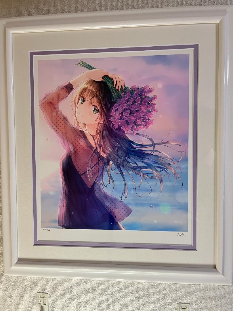 Hiten「Limonium」アールビバン版画 【保証書付】 Hiten「Limonium」アールビバン版画 【保証書付】 あたたまら