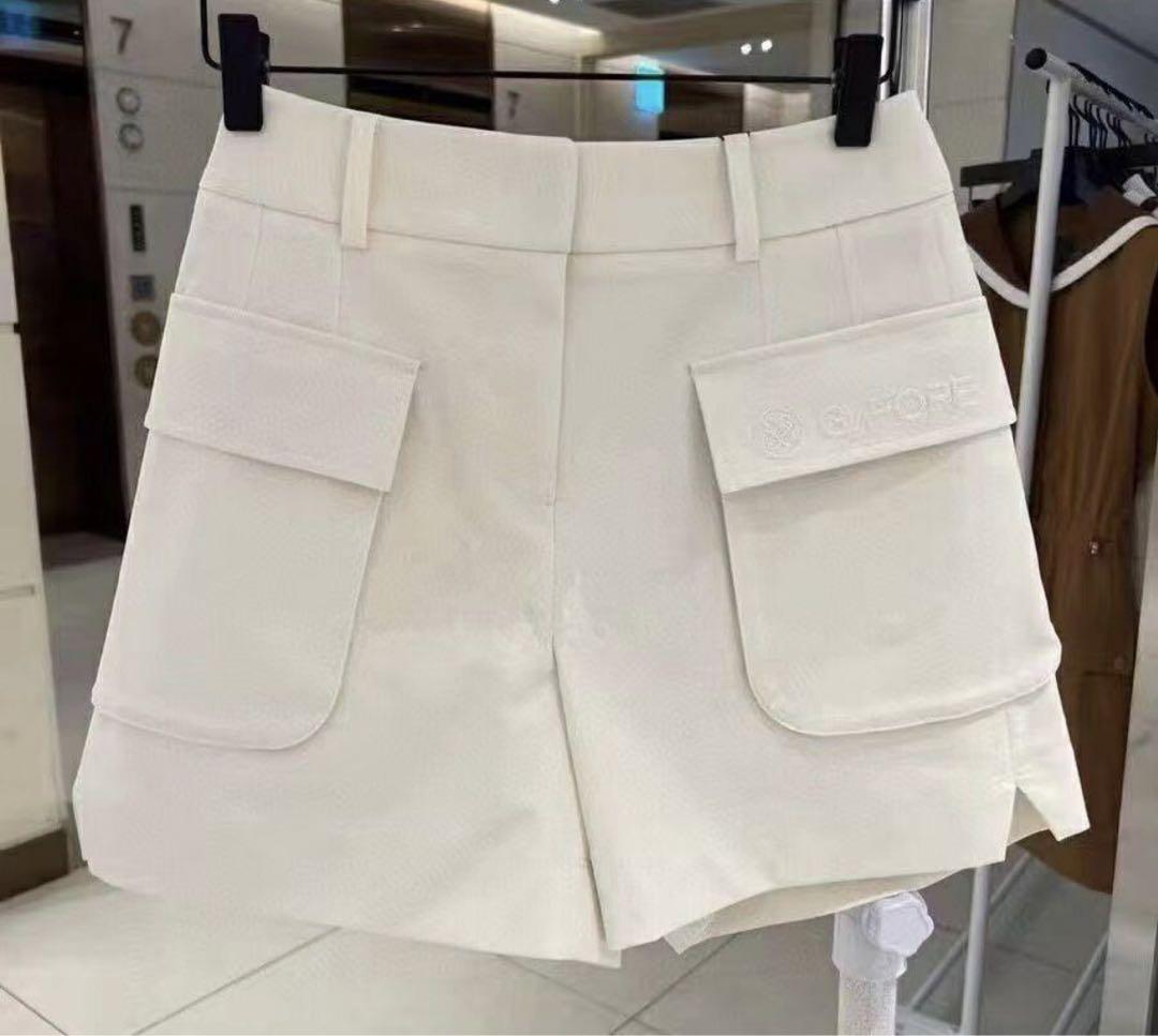 新品ジーフォアG/FOREゴルフレディースショートパンツ 1点のみ ジーフォア ゴルフ レディース 短パンツ ショートパンツ