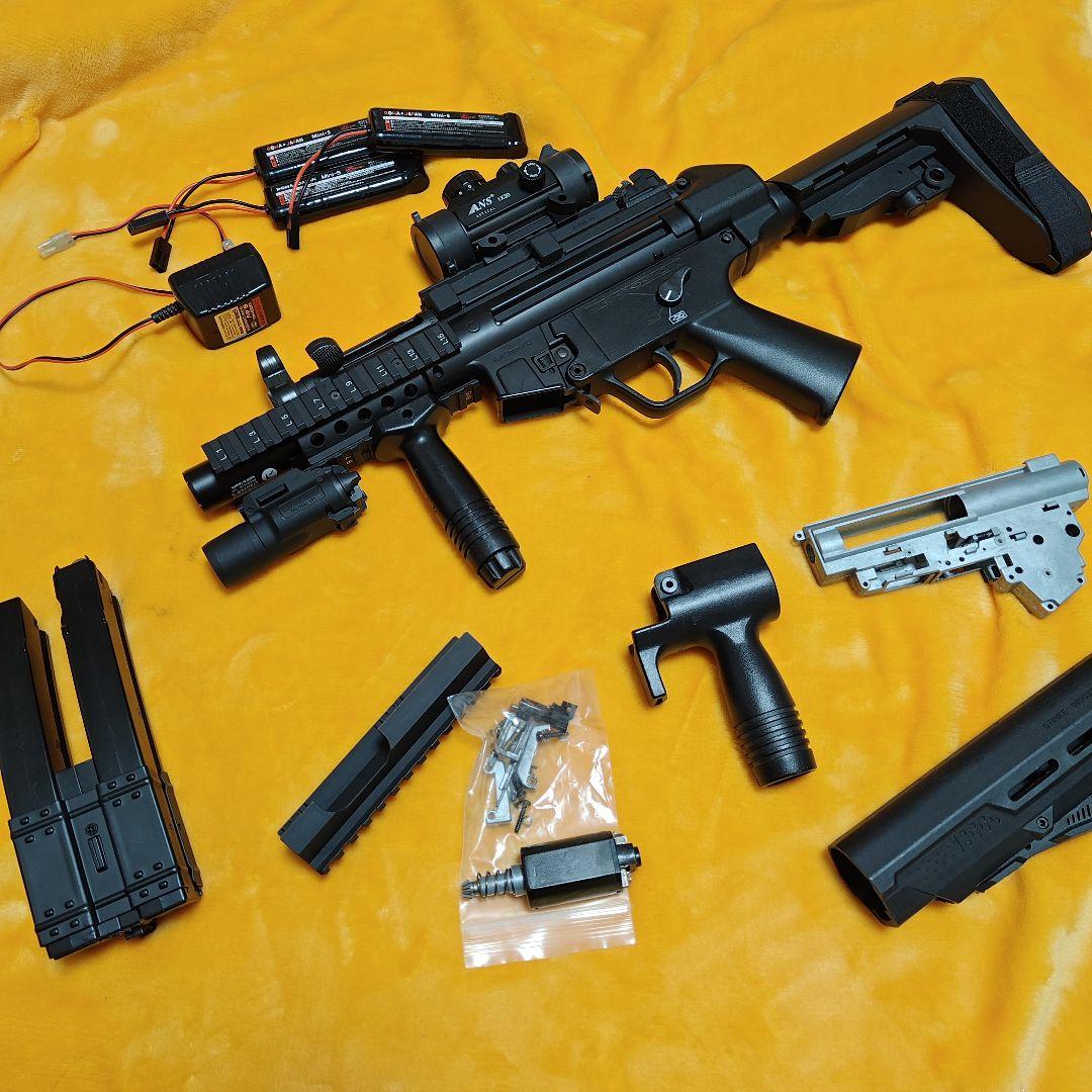 東京マルイ　MP5K クルツ　外装カスタム　ジャンク 東京マルイ MP5K クルツ 外装カスタム ジャンク（東京マルイ