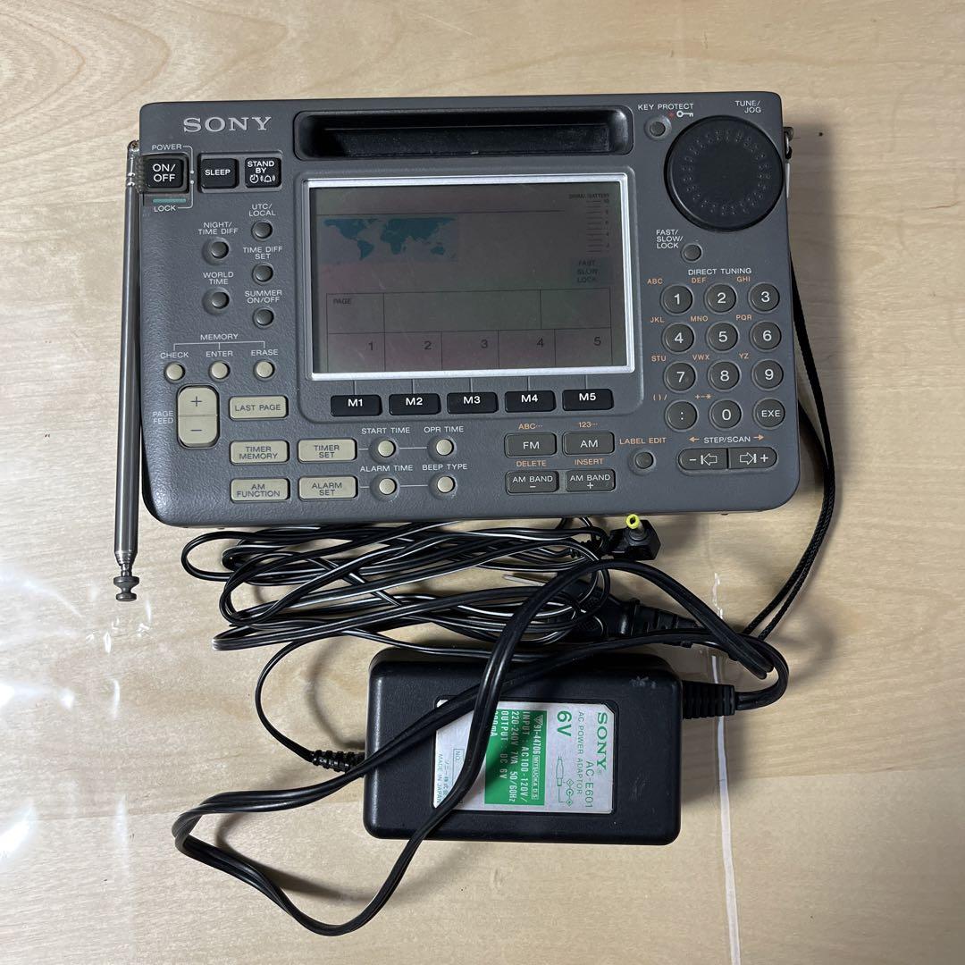 SONY ICF-SW55 世界ラジオ 短波ラジオ ジャンク扱い（ICF-SW55）